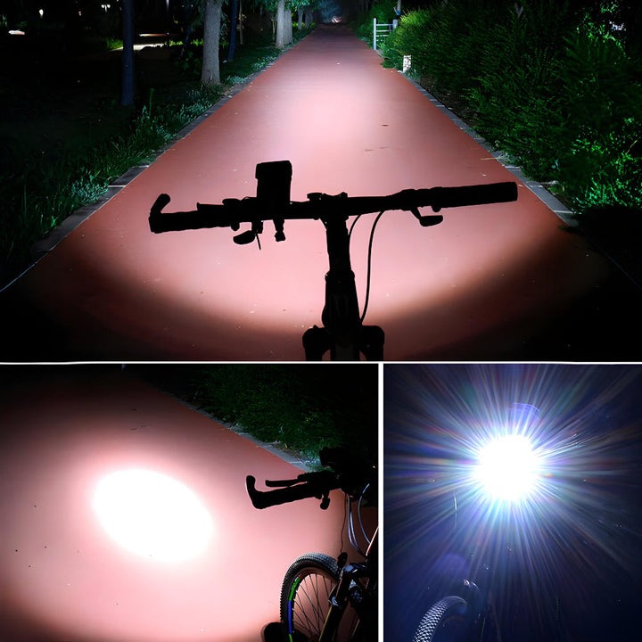 Bike Light Phone Mount Powerbank Horn Combo Accessory