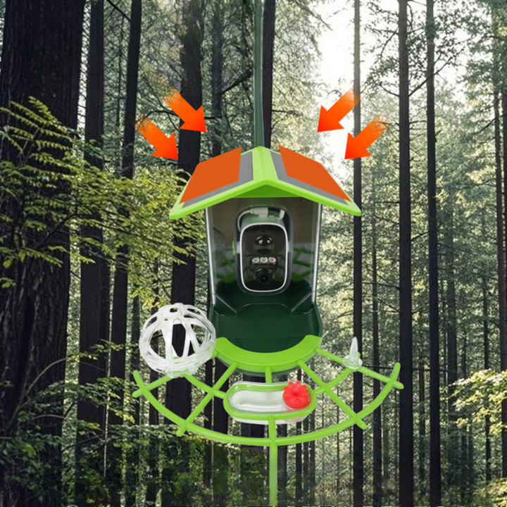 Bird Feeder Camera Outdoor Smart HD App Control