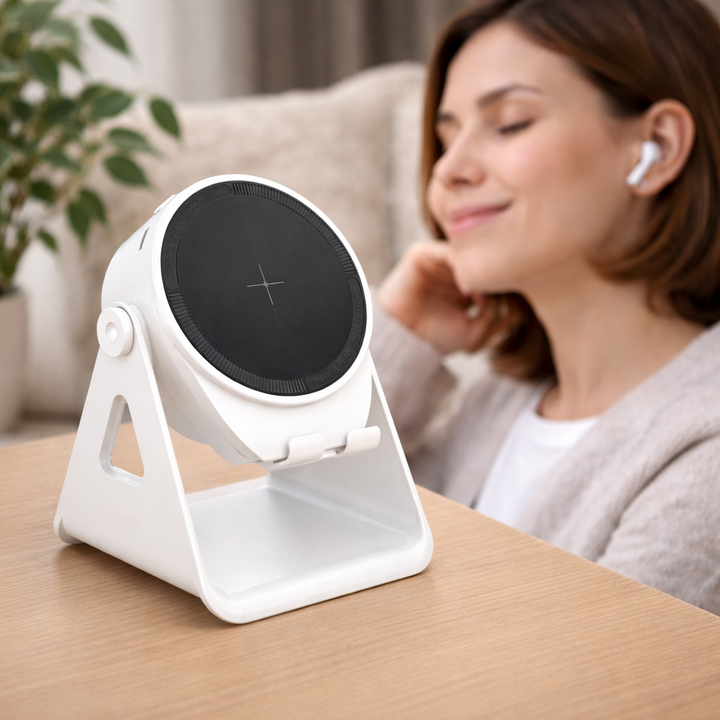 Bluetooth Speaker Induction Phone Stand Wireless Charger