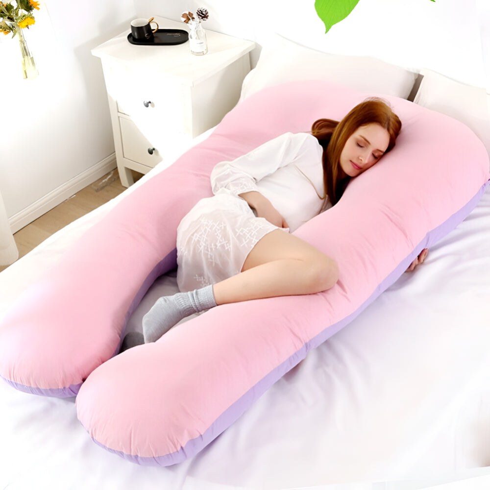 Body Pillow Pregnancy Side Sleeper Support Cushion
