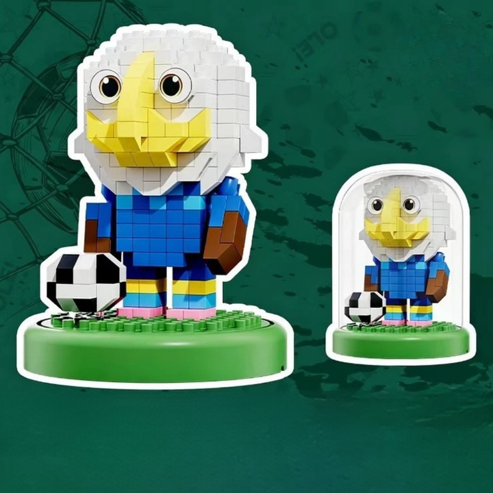 Building Blocks Worldcup Soccer Set Small Plastic Toy Kit
