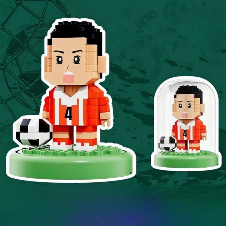 Building Blocks Worldcup Soccer Set Small Plastic Toy Kit