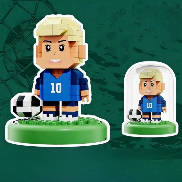 Building Blocks Worldcup Soccer Set Small Plastic Toy Kit