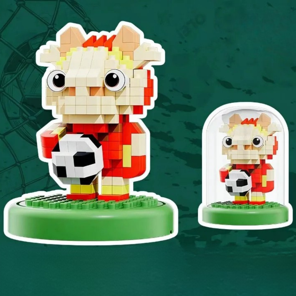 Building Blocks Worldcup Soccer Set Small Plastic Toy Kit