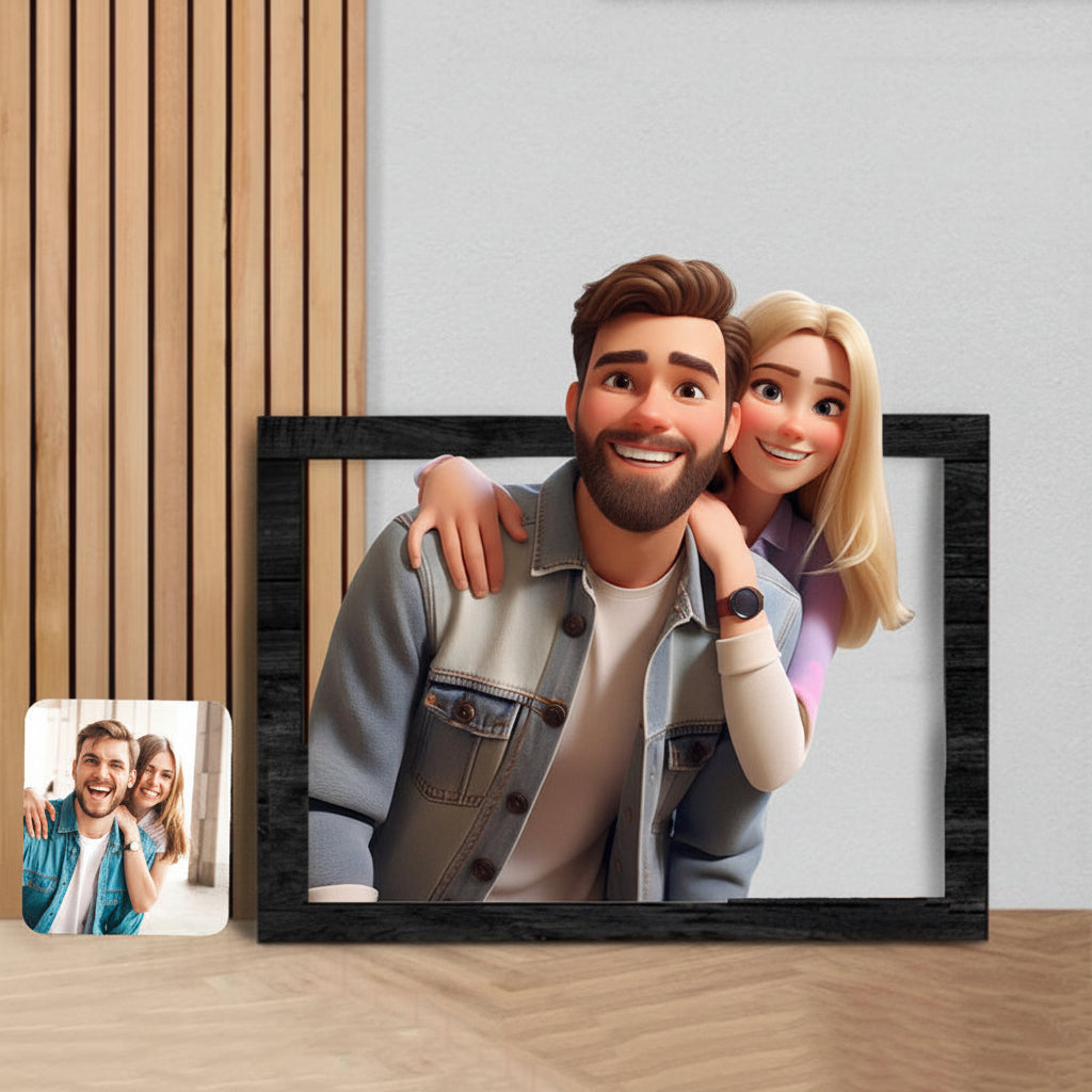 Wall Art Personalized Acrylic 3D Photo Frame Gift Decor