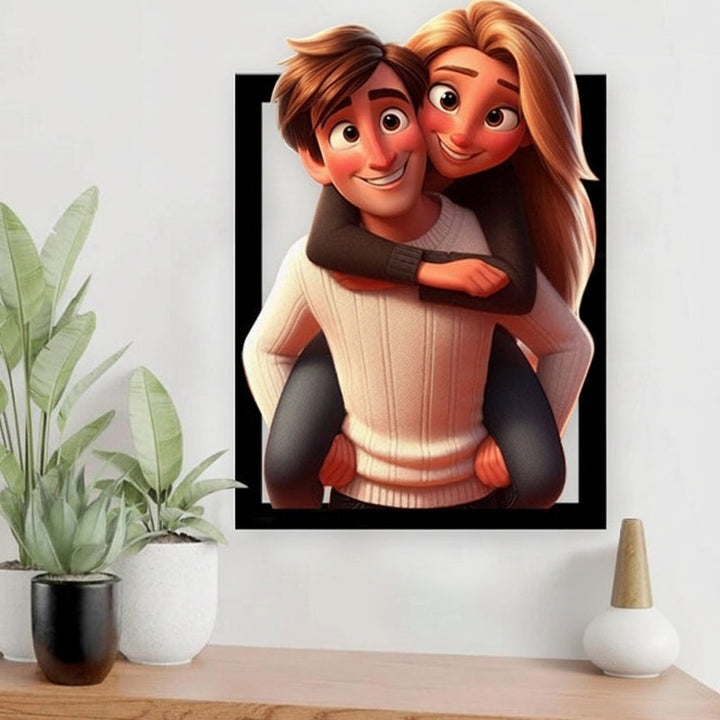 Wall Art Personalized Acrylic 3D Photo Frame Gift Decor
