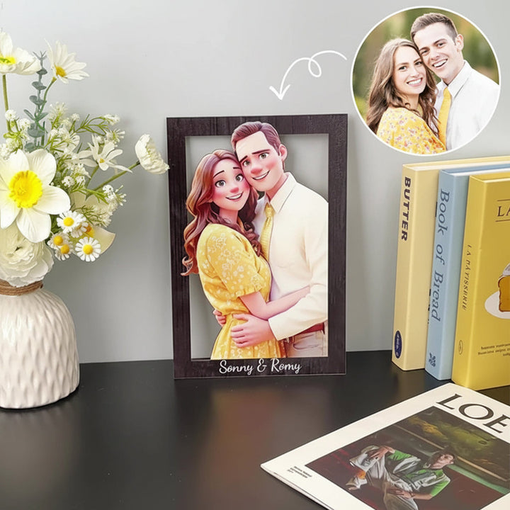 Wall Art Personalized Acrylic 3D Photo Frame Gift Decor