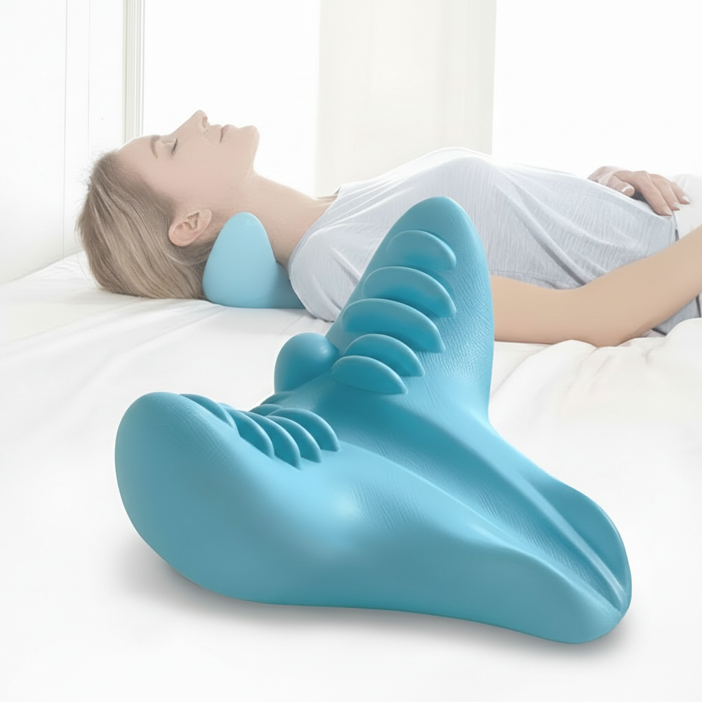 Neck Pillow Cervical Ergonomic Foam Neck Pain Relief Support