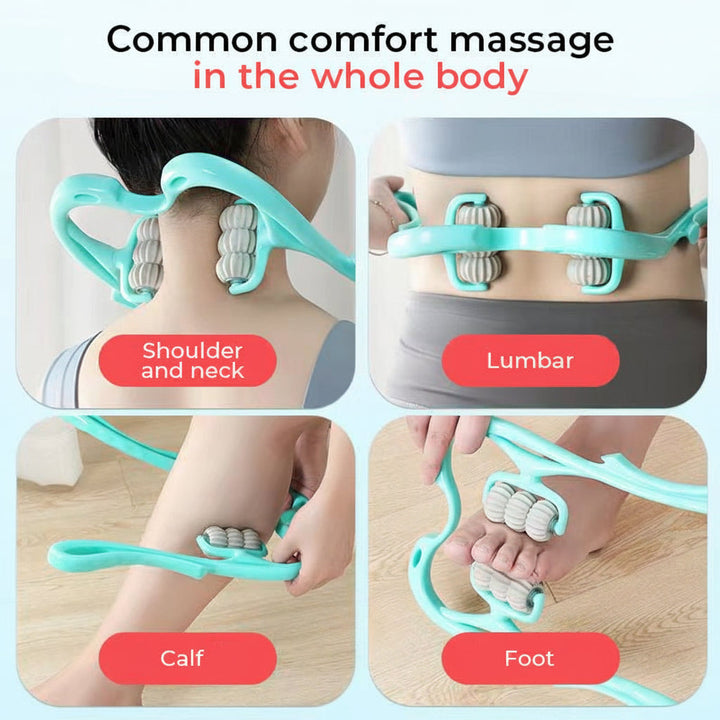 Neck Ergonomic Massager Manual Cervical Spine Roller Shoulder