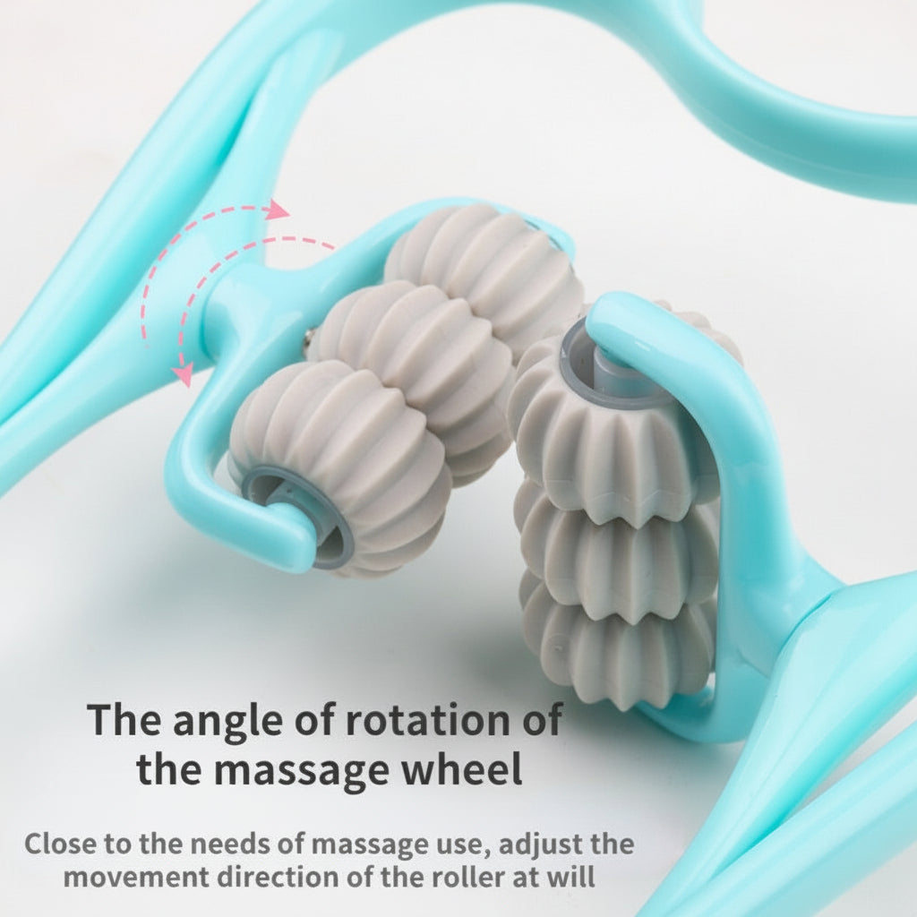 Neck Ergonomic Massager Manual Cervical Spine Roller Shoulder