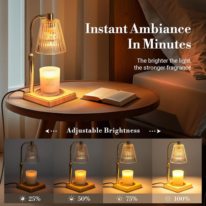Candle Lamp Electric Wax Melting Table Light