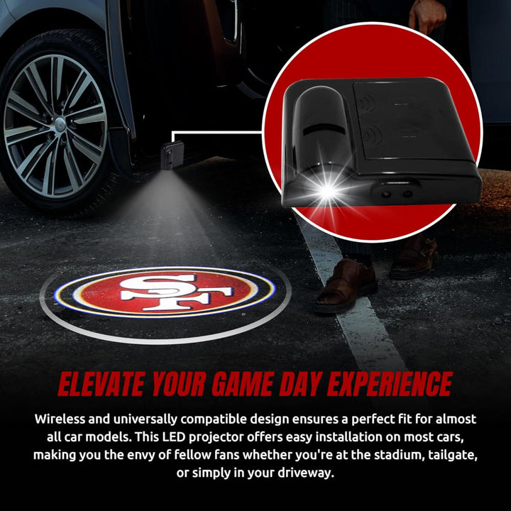 Car Door Light LED Projector Wireless Entry Courtesy Light