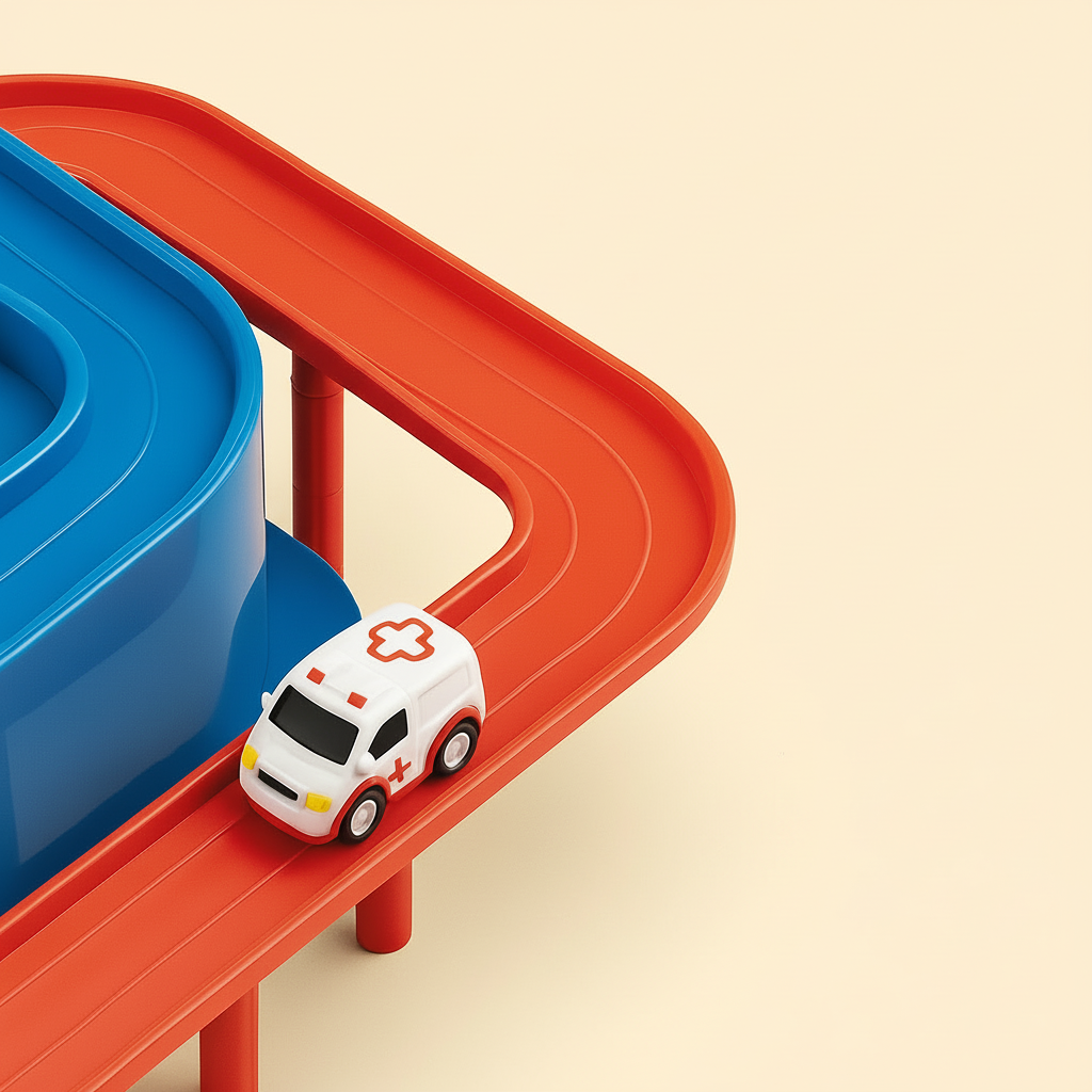 Car Track Toy City Adventure Puzzle Game