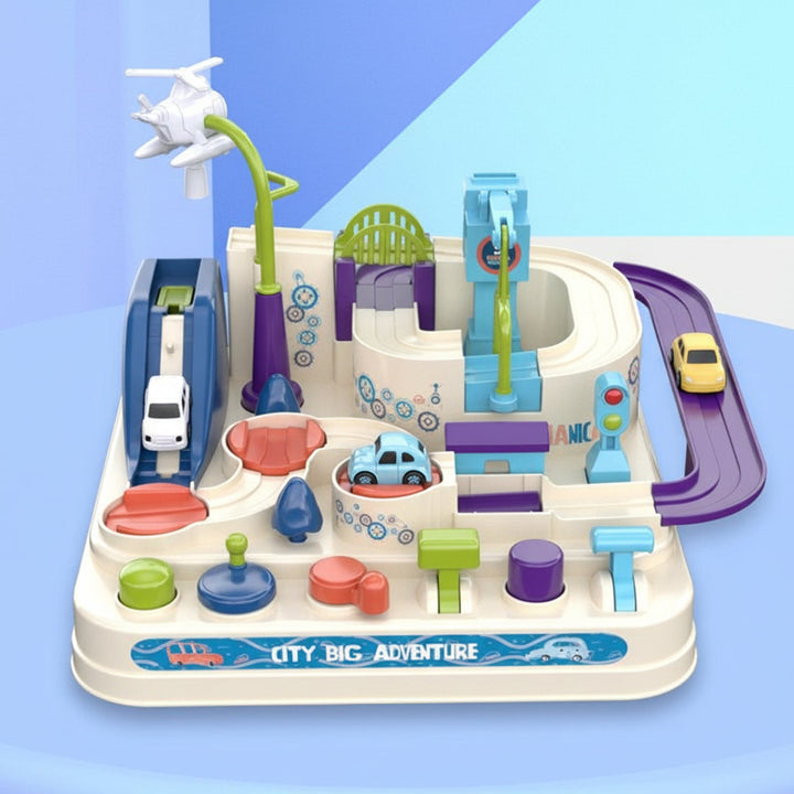 Car Track Toy City Adventure Puzzle Game