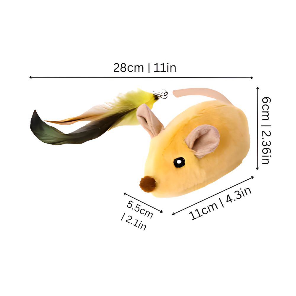 Cat Toy Interactive Toy Remote Control Mouse Chase Toy