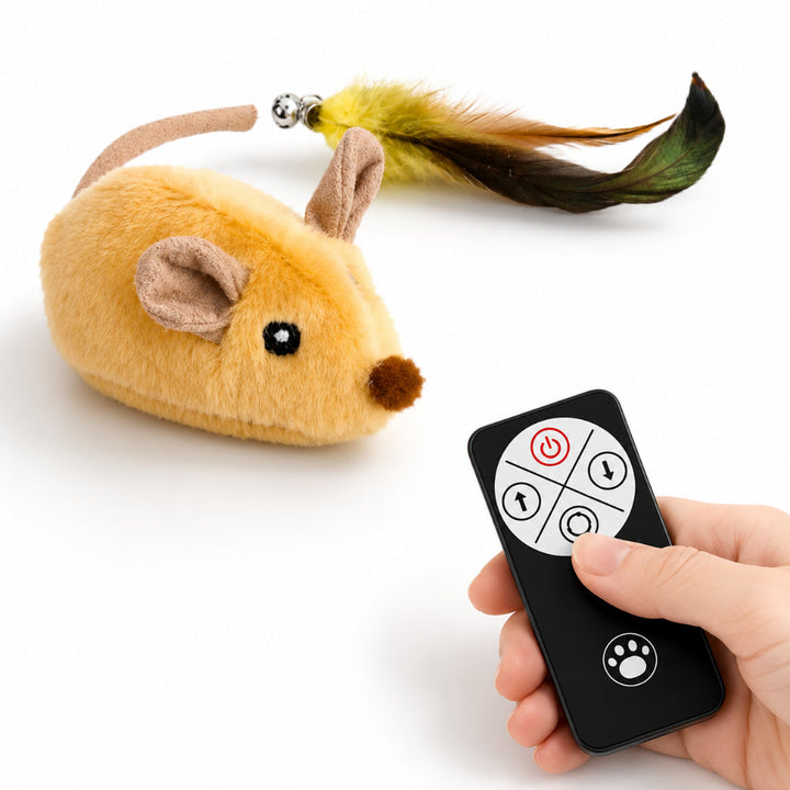 Cat Toy Interactive Toy Remote Control Mouse Chase Toy