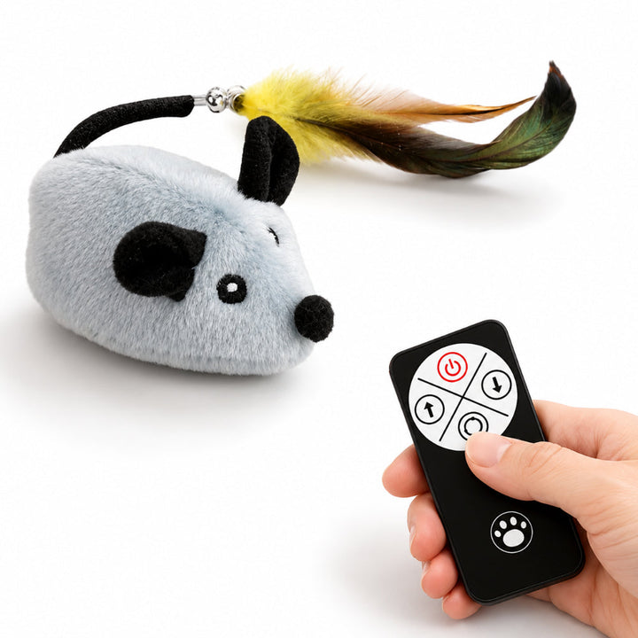 Cat Toy Interactive Toy Remote Control Mouse Chase Toy