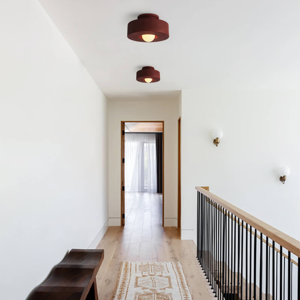 CeraCyl Ceiling Light | Geometric Nordic Design