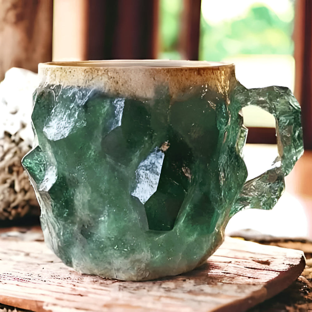 Coffee Mug Decorative Stone Style Drinkware