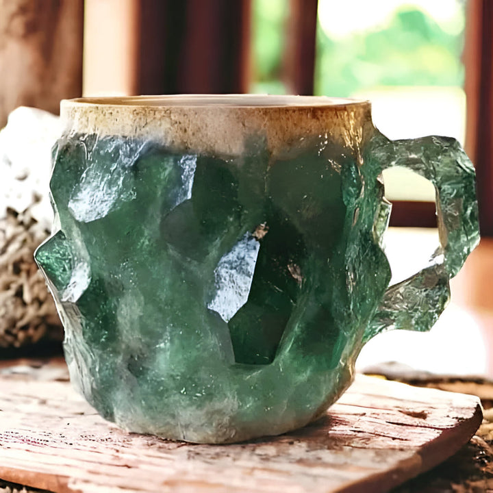 Coffee Mug Decorative Stone Style Drinkware