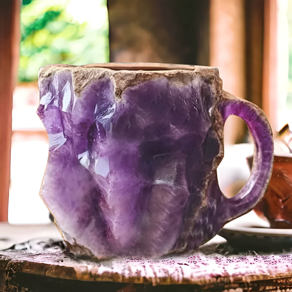 Coffee Mug Decorative Stone Style Drinkware