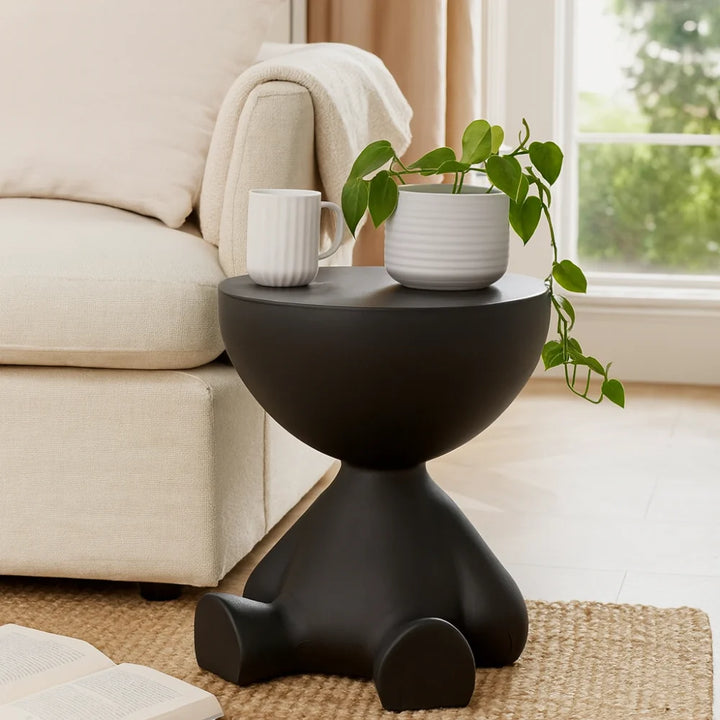 Coffee Table Round Modern Side Accent Stool Style