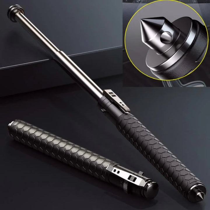 Hiking Pole Telescopic Alloy Outdoor Trekking Safety Stick