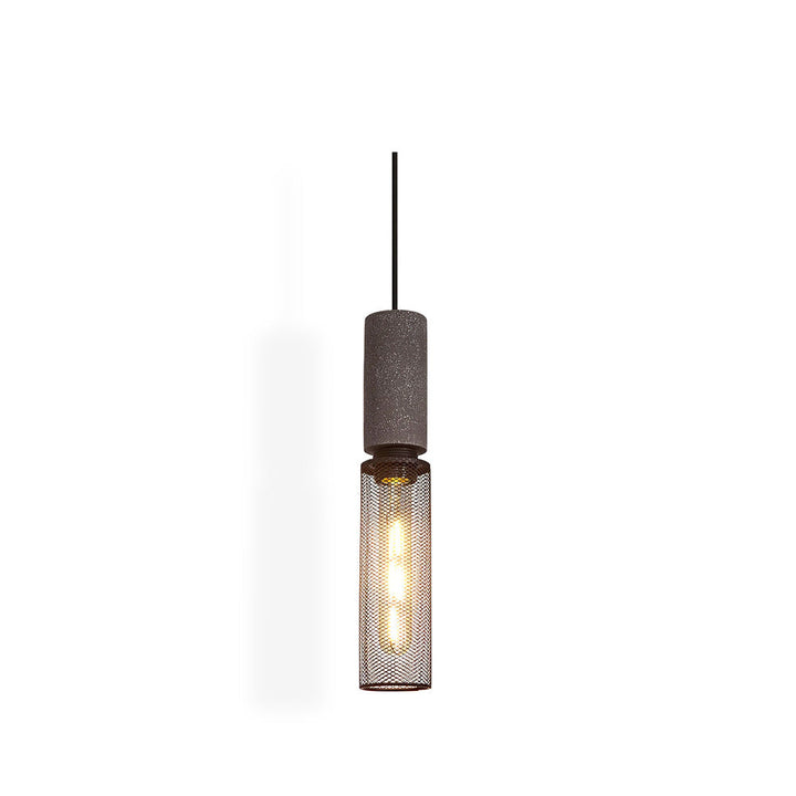 Urban Concrete Pendant Light | Industrial LED Hanging Lamp