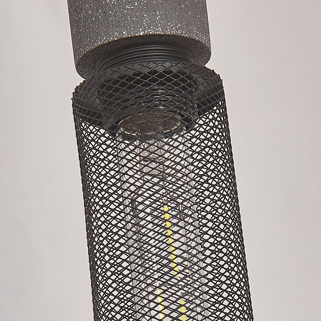 Urban Concrete Pendant Light | Industrial LED Hanging Lamp