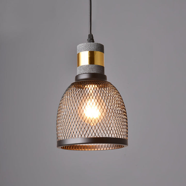Urban Concrete Pendant Light | Industrial LED Hanging Lamp