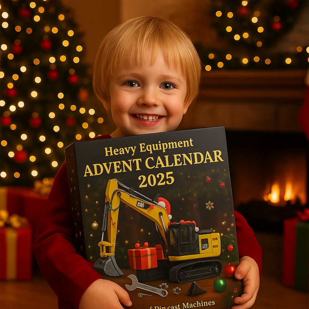 Construction Machinery Advent Calendar Mini Die-Cast Models