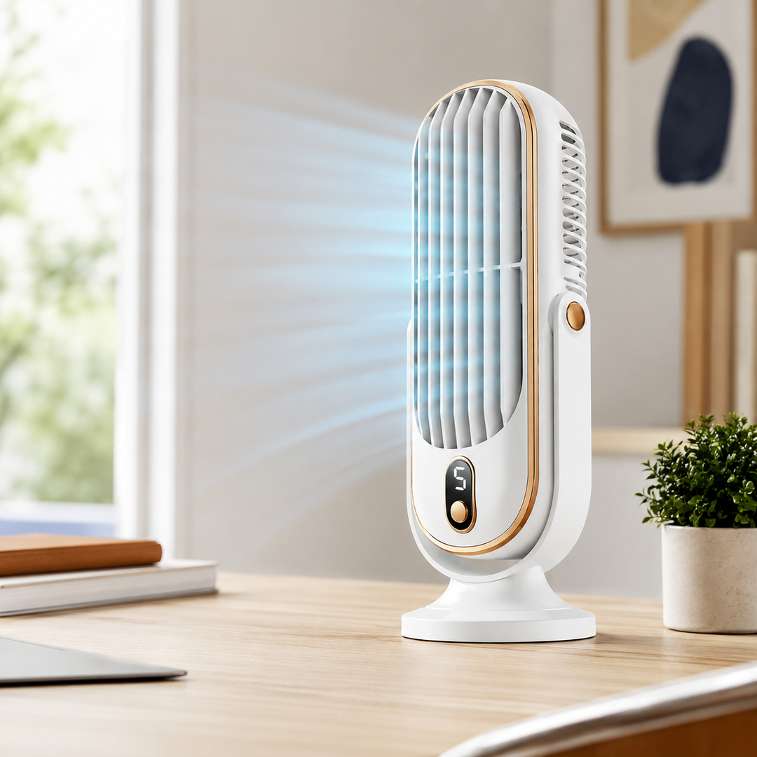 Cooling Portable Fan Battery Operated Fan USB Desktop Fan