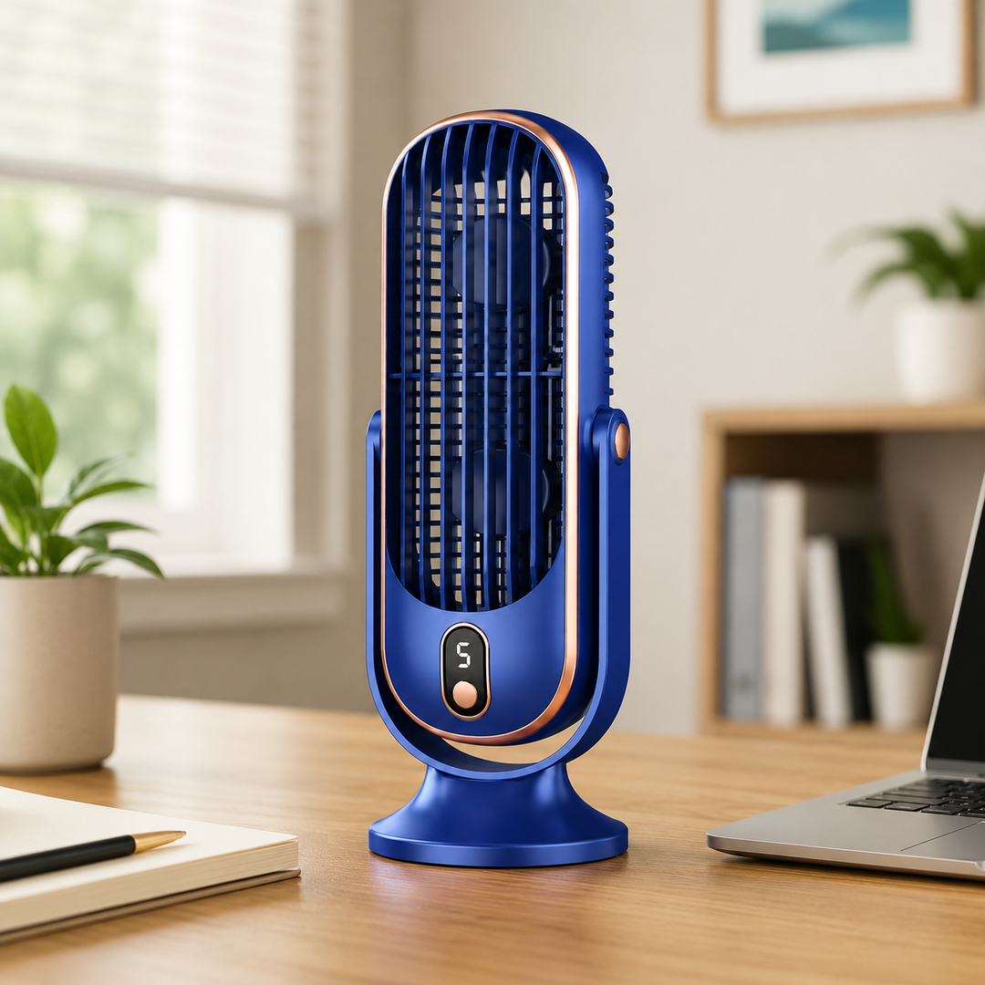 Cooling Portable Fan Battery Operated Fan USB Desktop Fan