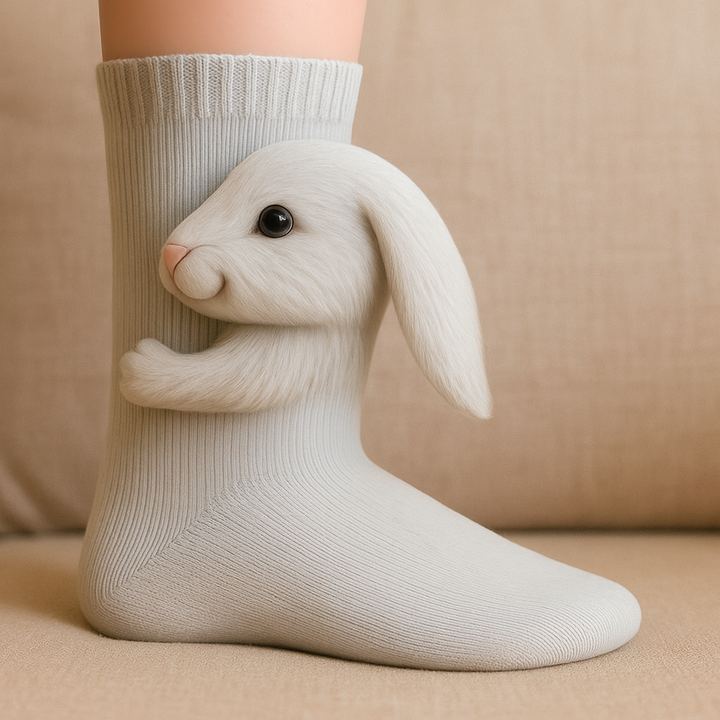 Socks Animal 3D House Non Slip Cozy Design