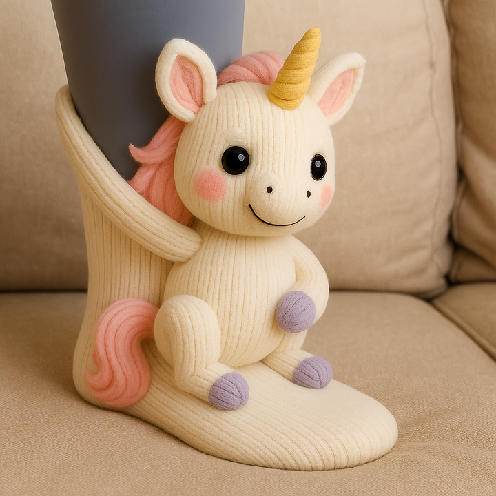 Socks Animal 3D House Non Slip Cozy Design