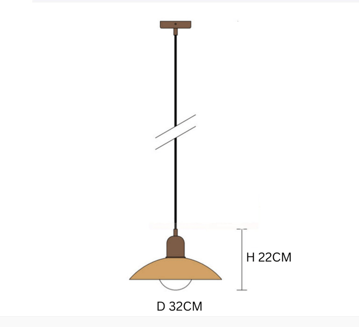 Macaron Bauhaus Pendant Light | Modern Colourful Ceiling Lamp