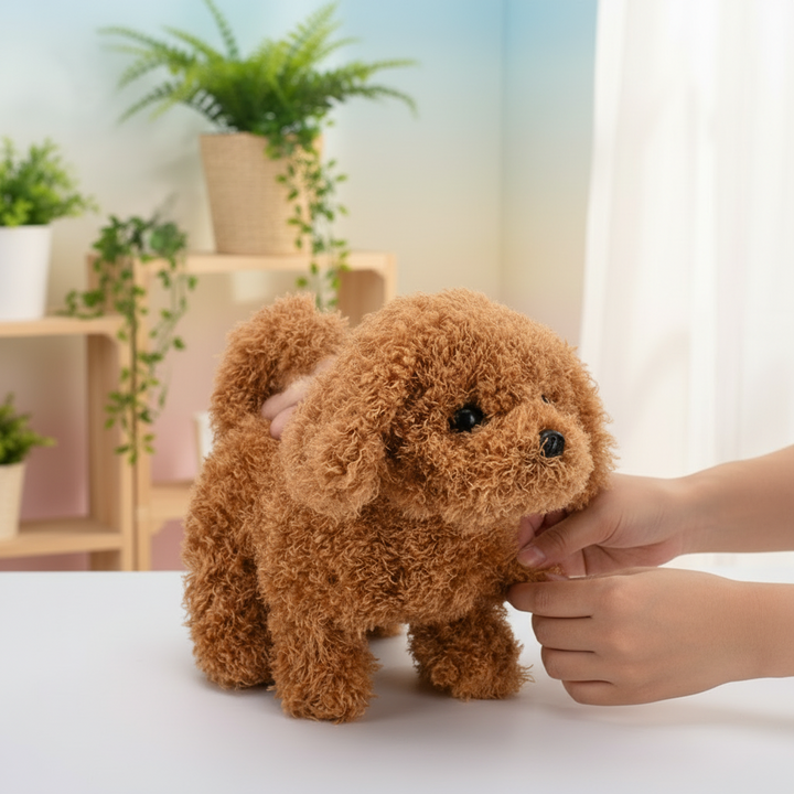 Plush Toy Interactive Puppy Walking Barking Soft Dog