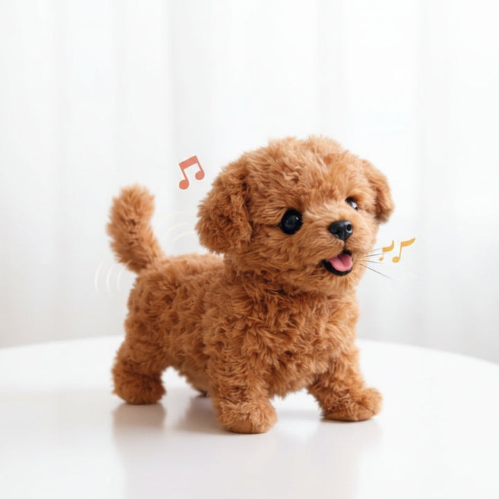 Plush Toy Interactive Puppy Walking Barking Soft Dog