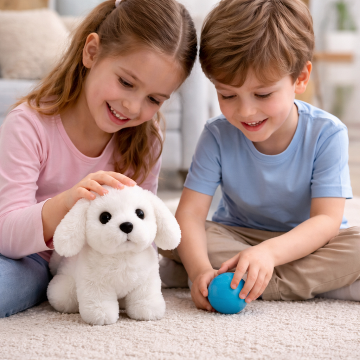 Plush Toy Interactive Puppy Walking Barking Soft Dog