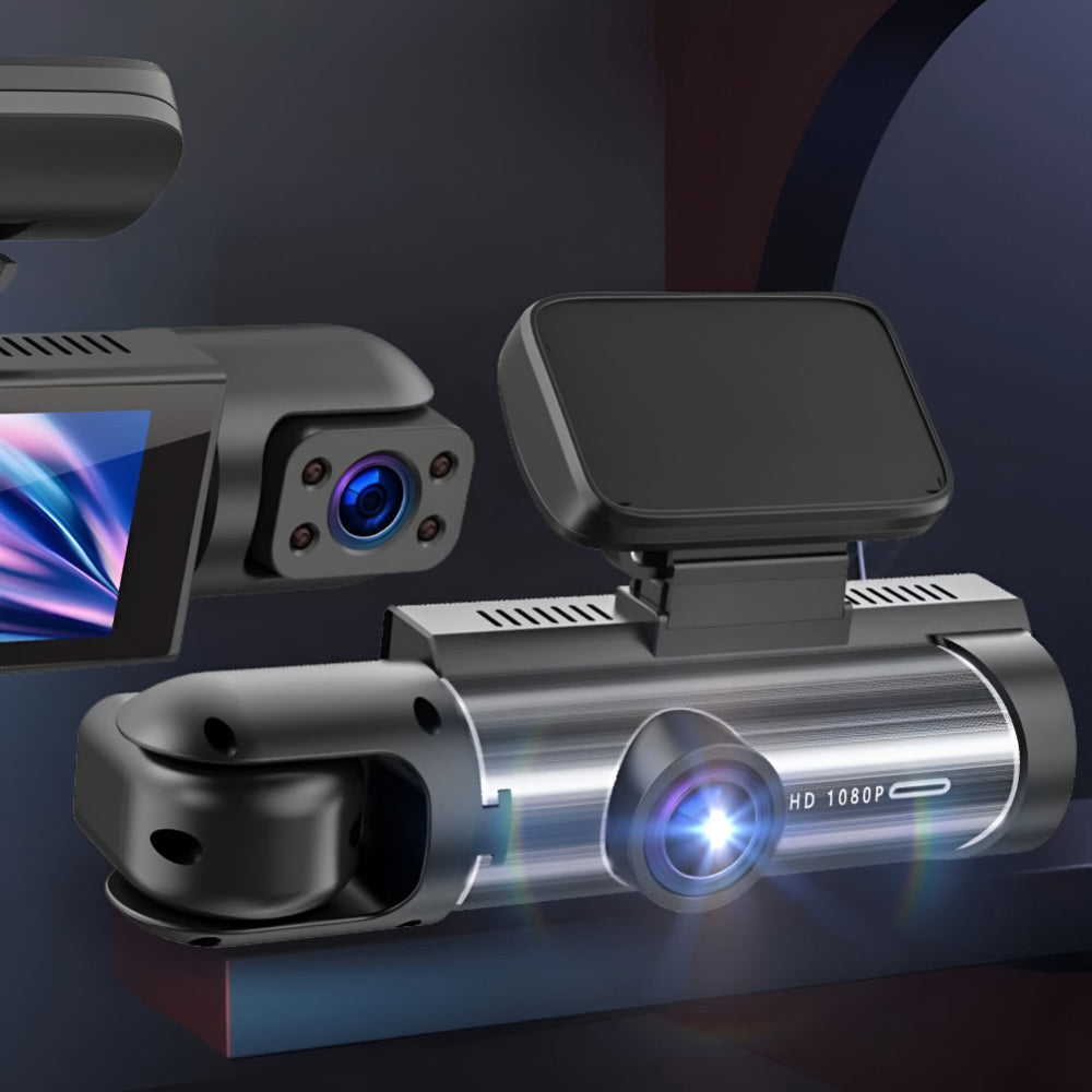 Dash Cam Dual Lens 1080P Car Driving Recorder Parking Monitor