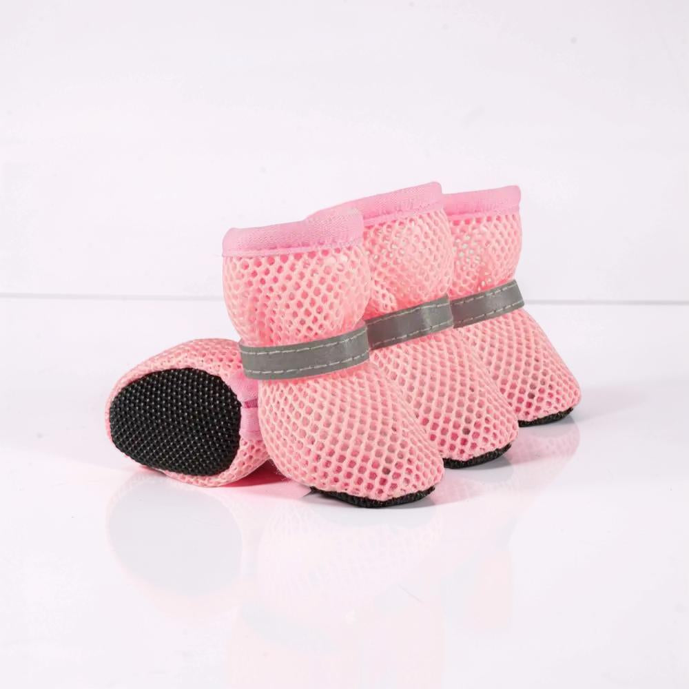 Dog Shoes Non Slip Adjustable Paw Boots