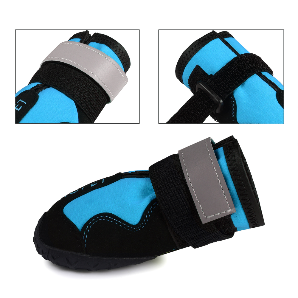 Dog Shoes Outdoor Paw Protection Anti Slip Rubber Sole