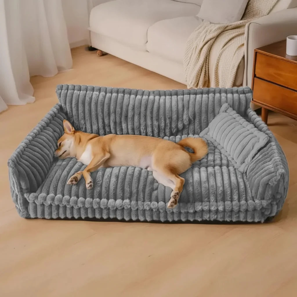 Dog Bed Washable Dog Sofa Bed Raised Edges Large Dogs