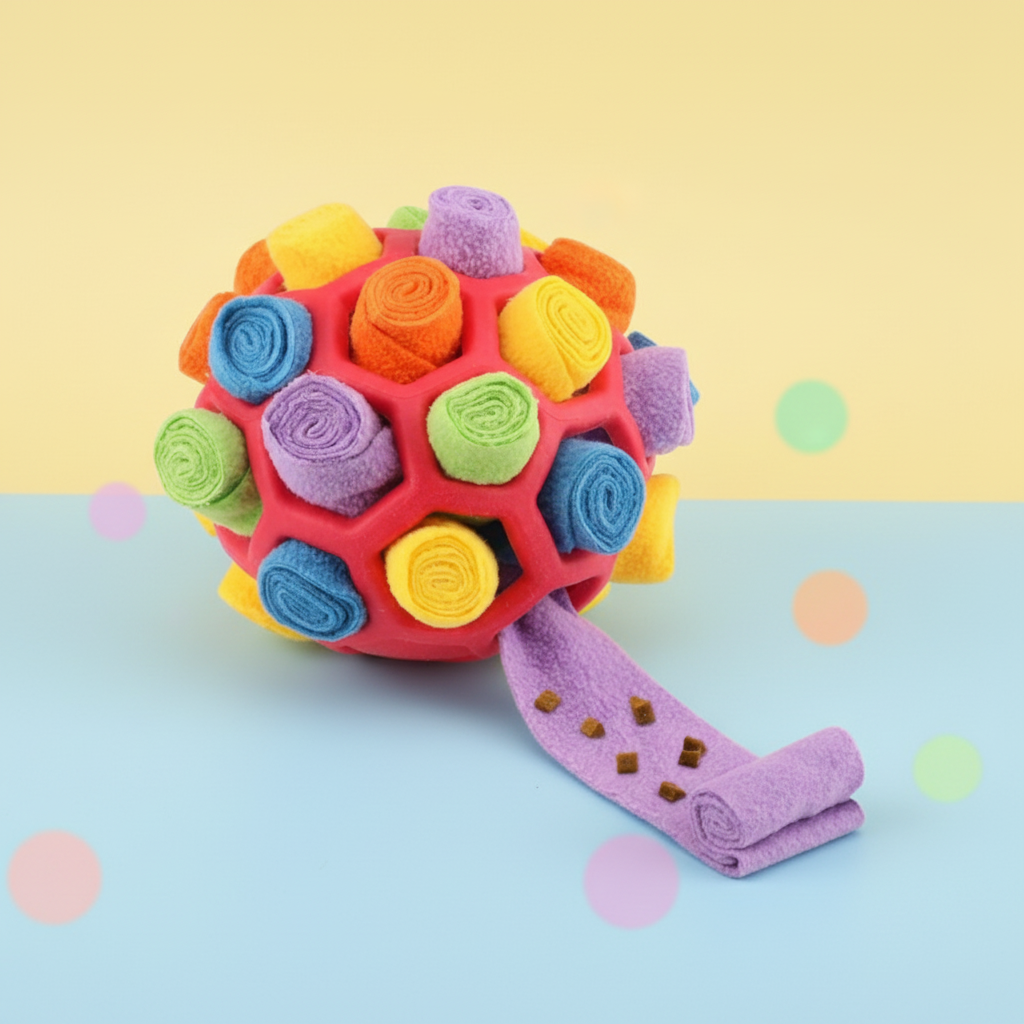 Dog Puzzle Toy Interactive Treat Dispenser Ball Training Play