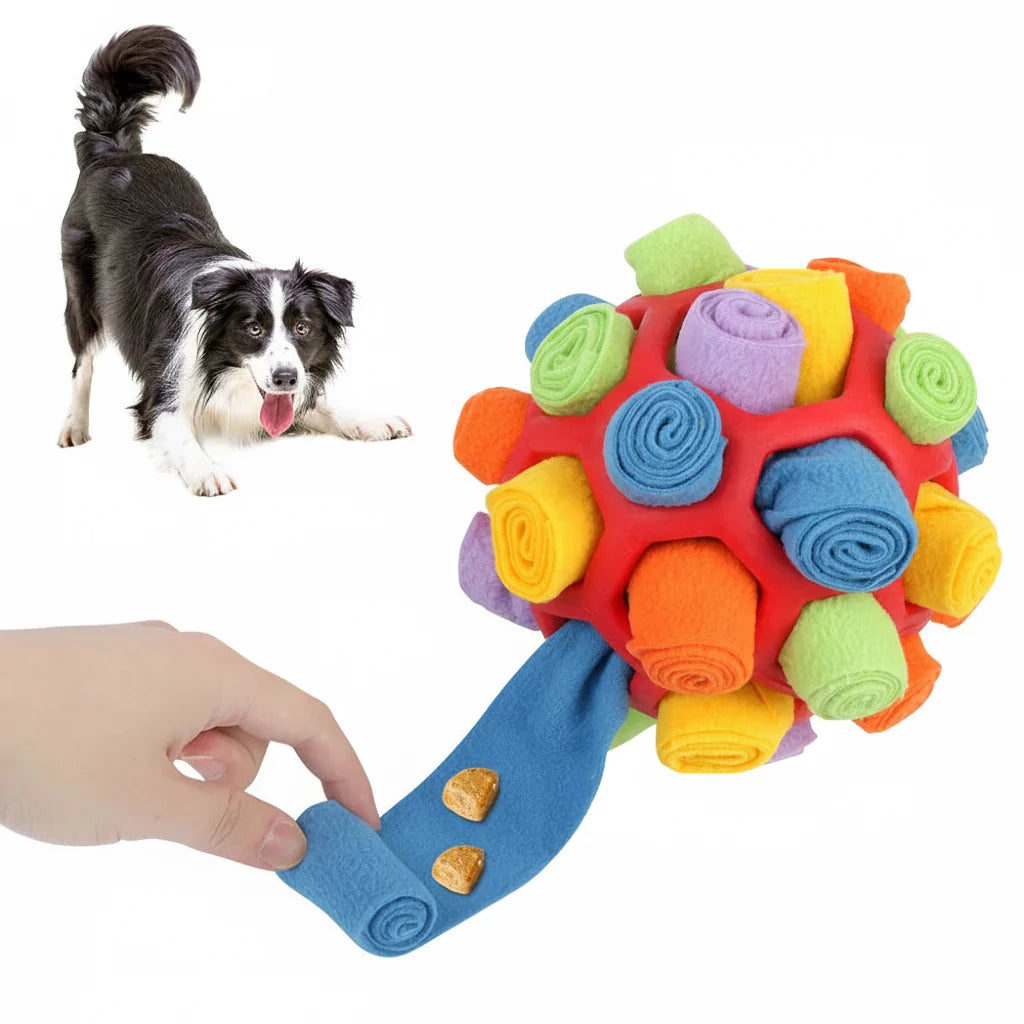 Dog Puzzle Toy Interactive Treat Dispenser Ball Training Play