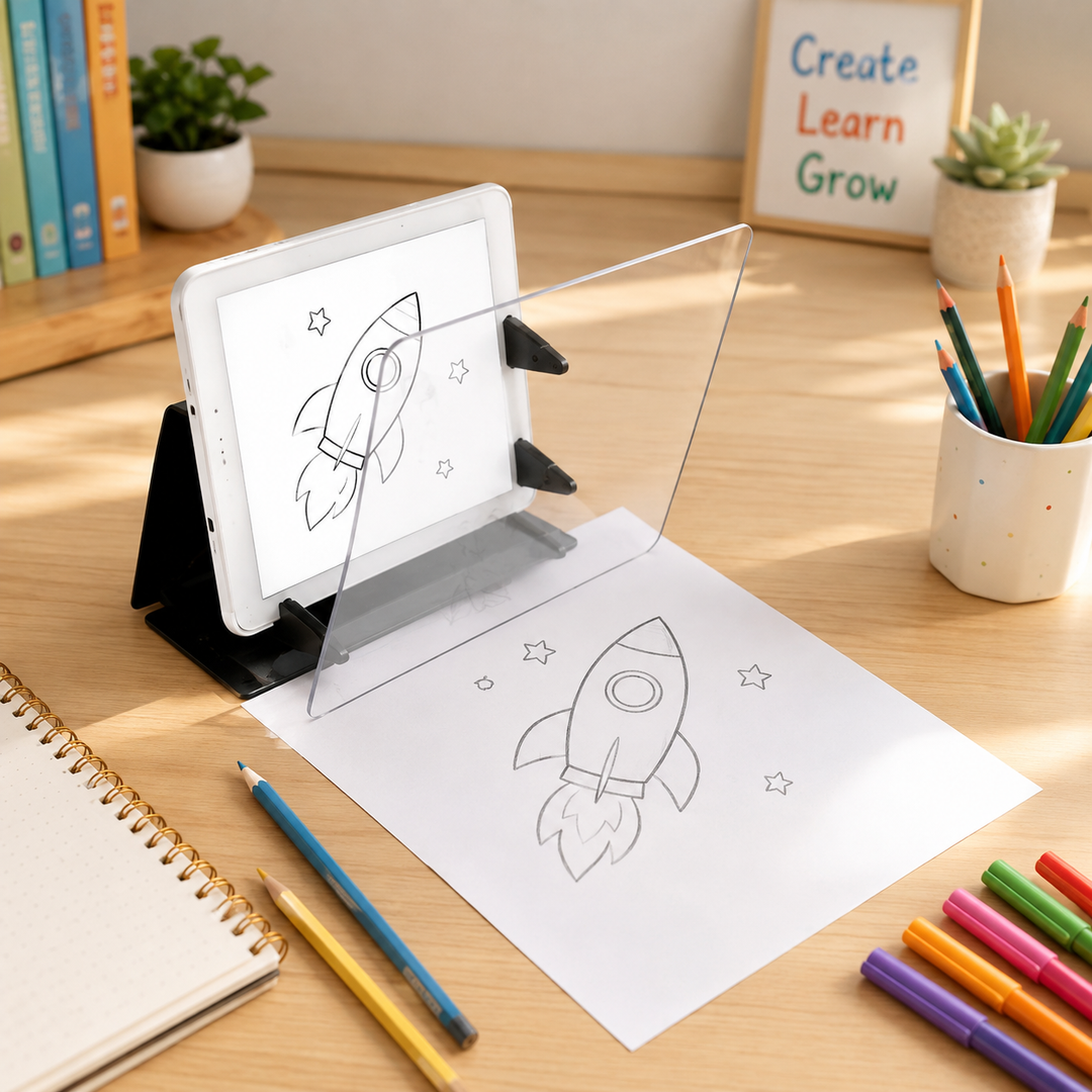 Drawing Projector Kids Portable Educational Toy