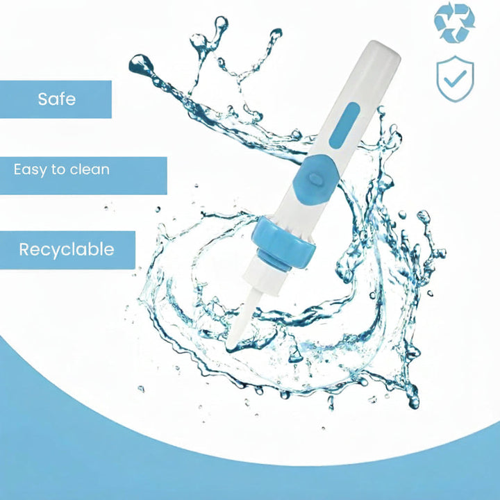 Ear Cleaner Electric Suction Silicone Tip Gentle Wax Removal Tool
