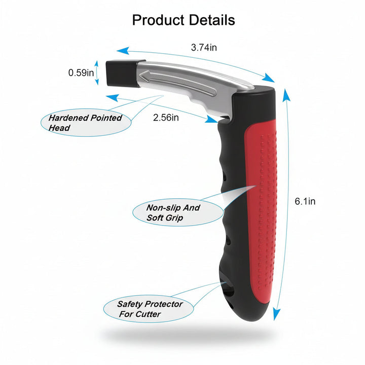 Car Emergency Tool Safety Window Breaker Door Assist Handle