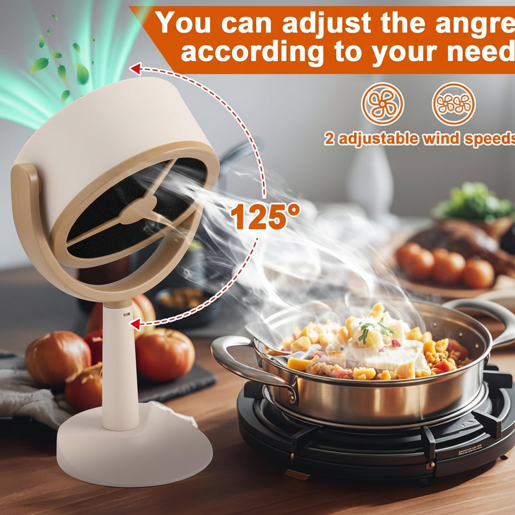 Portable Range Hood Rechargeable Kitchen Exhaust Fan