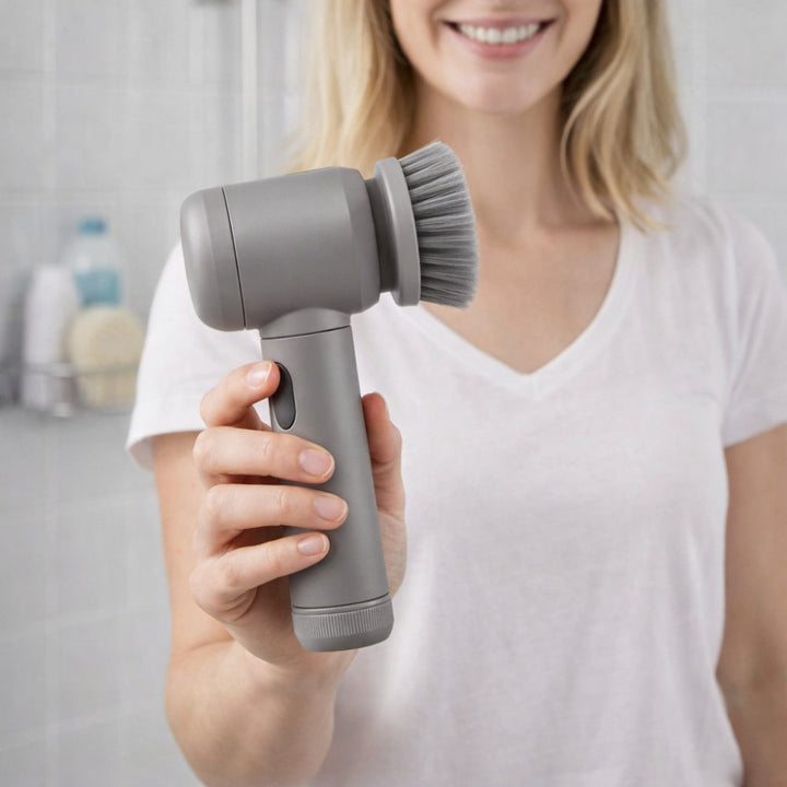 Electric Scrubber Rotary Cleaning Brush Household Tool
